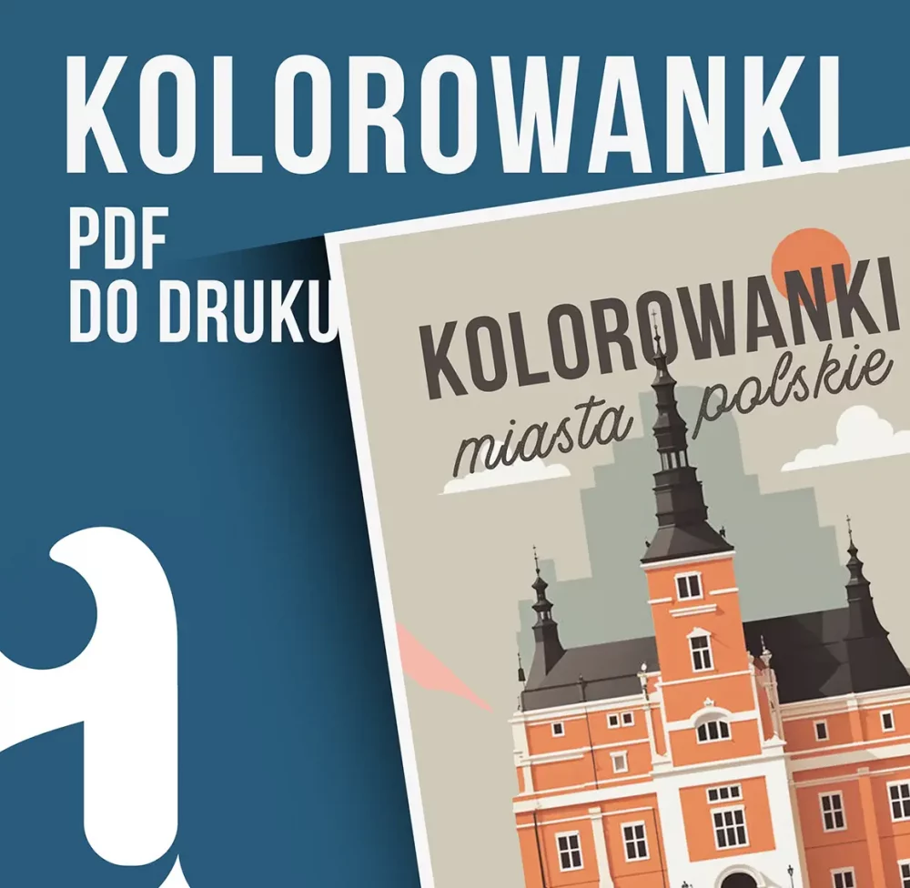 Kolorowanki Polska Pdf online Budynki Warszawa do Druku