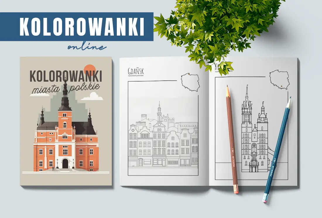 Kolorowanki Polska Pdf online Budynki Warszawa do Druku